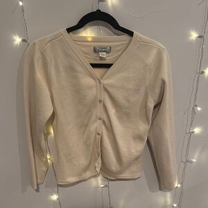 Tommy Bahama Cream Cardigan Sweater